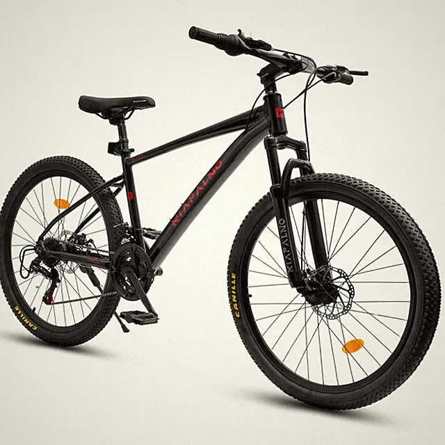 21-Speed Mountain Bike Off-Road Bicycle Disc Brake Steel Frame for Adults Teens