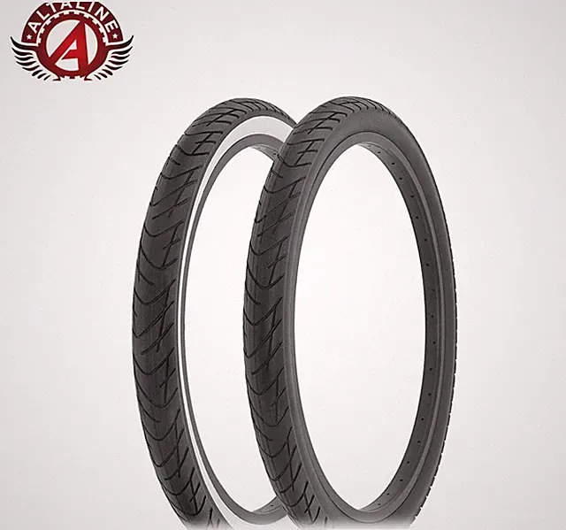 ALTALINE BICYCLE WIRE BEAD DURABLE TIRE 24 x 2.125 BEACH BUM SLICK/SMOOTH TREAD.