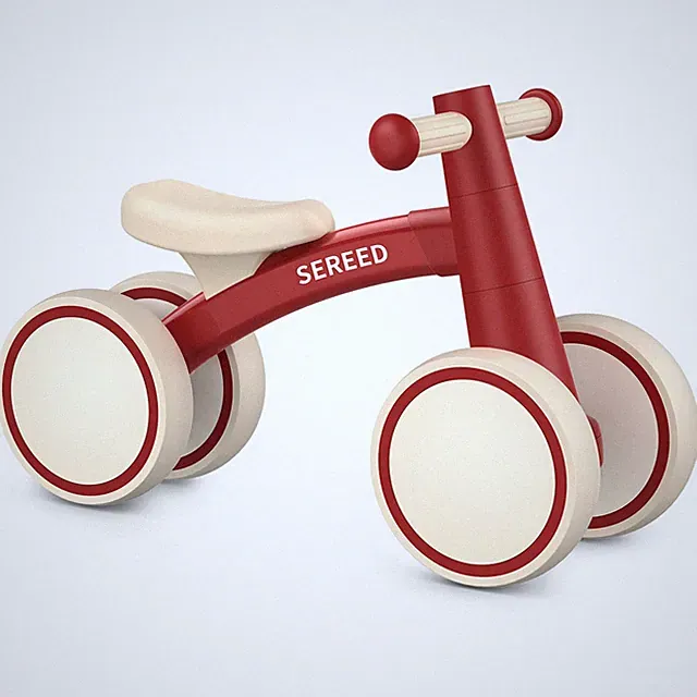Balance Bike for 1 Year Old, 10 inches Aluminum Frame, Red (UD30), Baby's Fir...