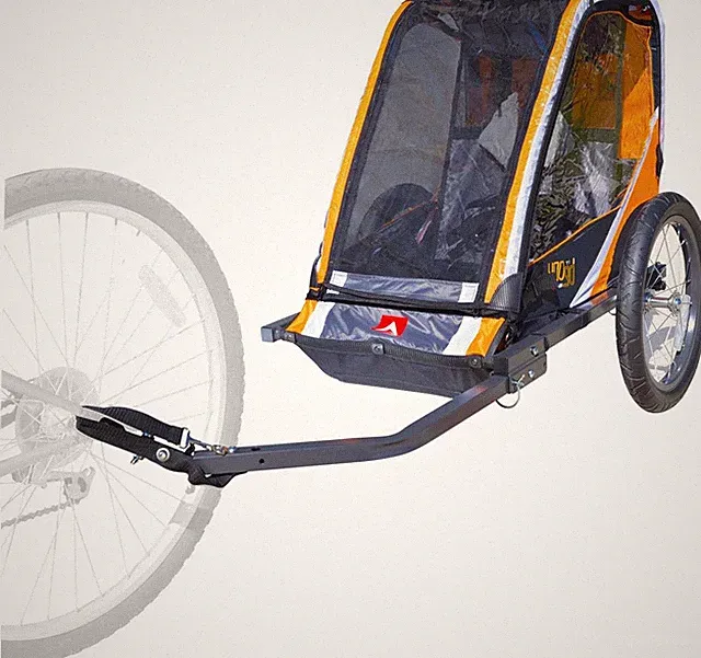 Deluxe Steel Child Trailer for Sports and Outdoor Adventures