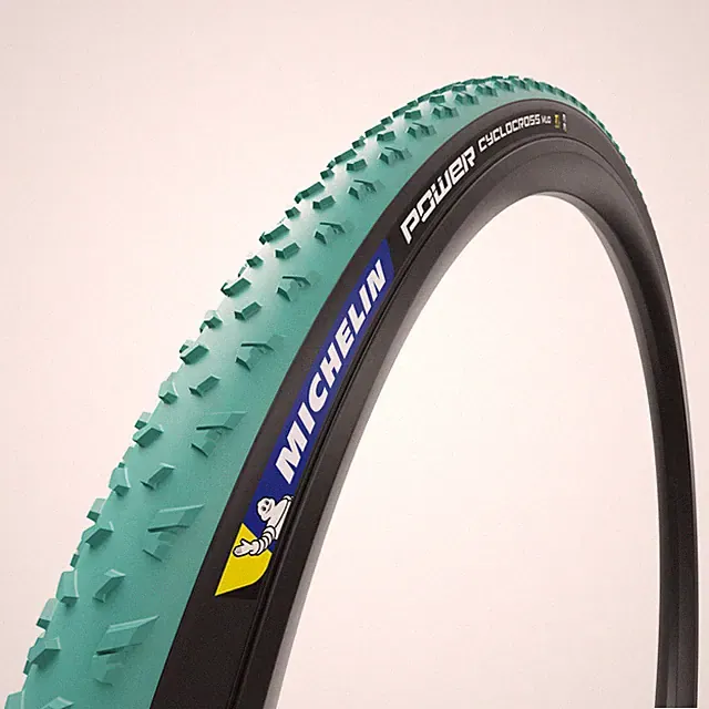Michelin Power Cyclocross Mud 700c Tubular 33C Green/Tan Non-Tubeless