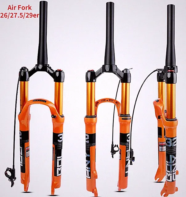 Mountain Bike Air Fork Bicycle Suspension Forks 26 / 27.5 / 29 Inch MTB Forks