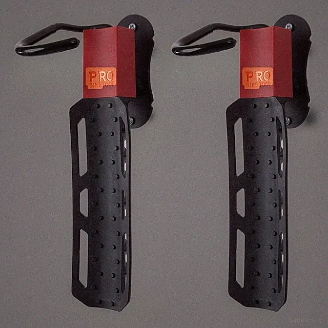 New PRO BIKE TOOL Bike Wall Hanger 2-PACK Swivel Bicycle Storage Mount Hook.