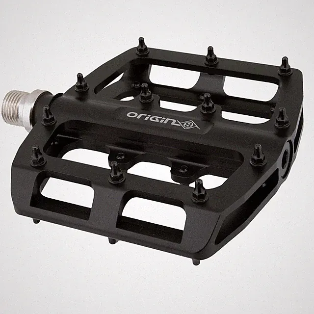 ORIGIN8 BIKE BICYCLE PLATFORM PEDALS RASCAL EX CNC 9/16 BLACK