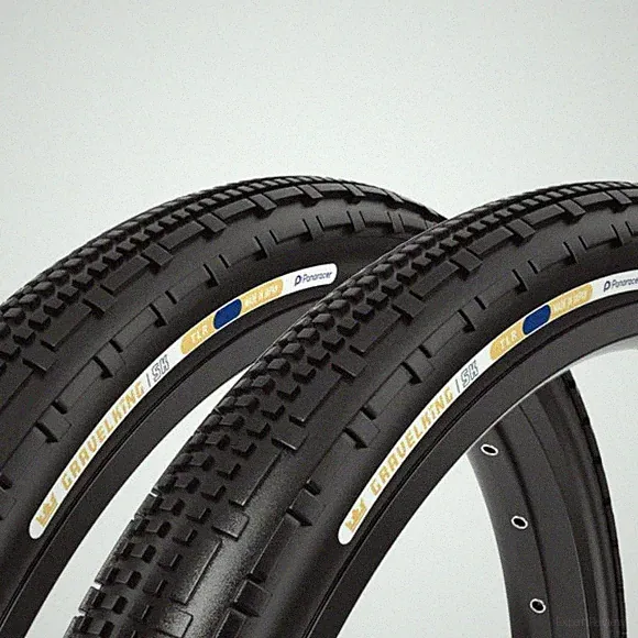 PAIR Panaracer Gravelking SK Tires 700 x 30 - Gravel Touring Road Cross Bike