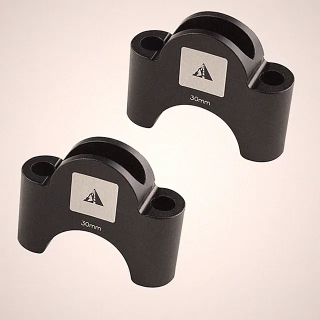 Profile Design Aerobar Bracket Riser Kit 30mm w/ Bolts Pair Triathlon TT