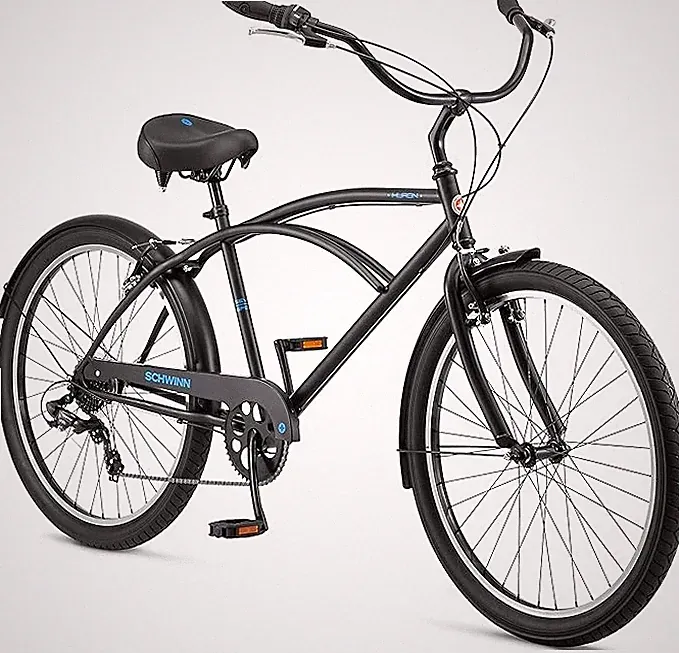Schwinn Huron Beach Cruiser Bike Single Speed 7-Speed 26" - Scratch & Dent