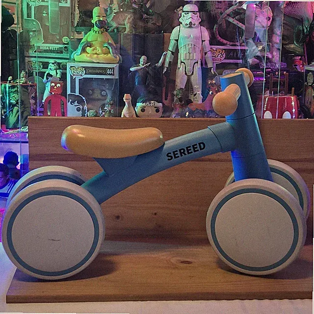 SEREED Baby Balance Bike for 1 Year Old Boys Girls 12-24 Month Small, Blue