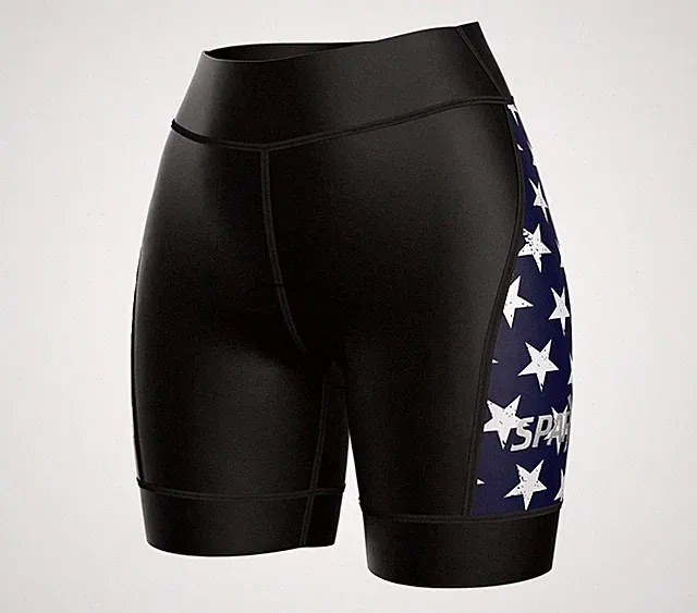 Sparx Performance Women Triathlon Shorts Womens Triathlon Bike Short 7” Tri S...