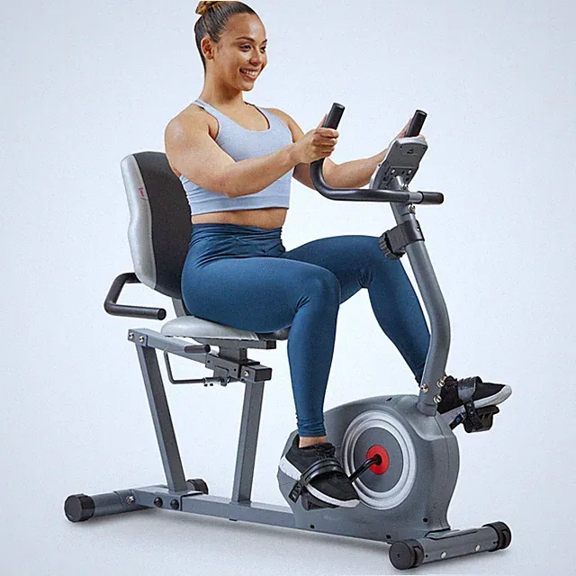 Sunny Health Fitness Essentials Series Smart Recumbent - SF-RB422003