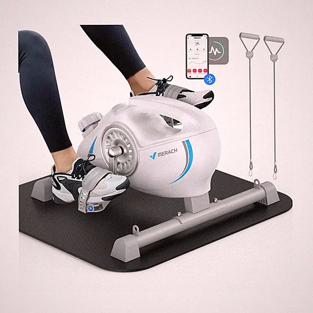 Under Desk Bike Pedal Exerciser, Quiet Magnetic Mini Exercise Bike ... Fast Ship